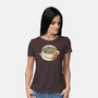 Starry Night Coffee-Womens-Basic-Tee-tobefonseca