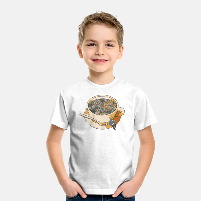 Starry Night Coffee-Youth-Basic-Tee-tobefonseca