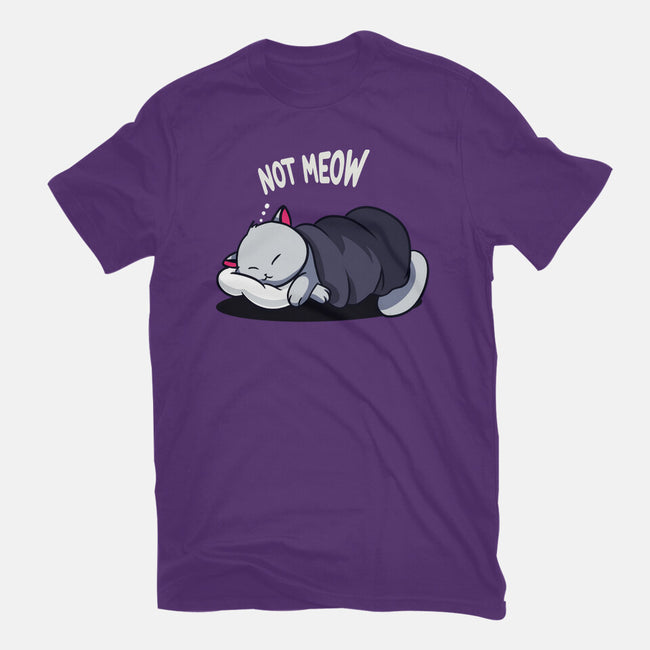 Not Meow-Mens-Basic-Tee-fanfabio