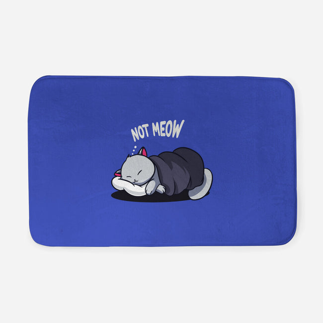 Not Meow-None-Memory Foam-Bath Mat-fanfabio