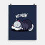 Not Meow-None-Matte-Poster-fanfabio