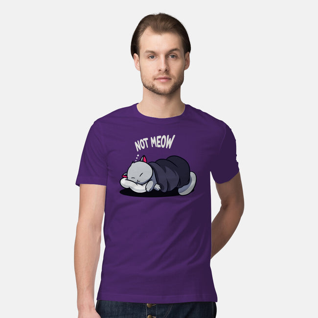 Not Meow-Mens-Premium-Tee-fanfabio