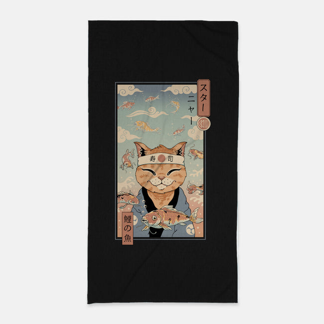 Koi Dreamer-None-Beach-Towel-vp021