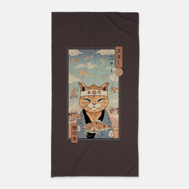 Koi Dreamer-None-Beach-Towel-vp021