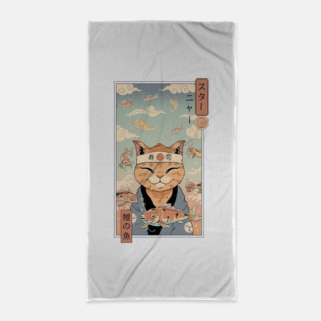 Koi Dreamer-None-Beach-Towel-vp021