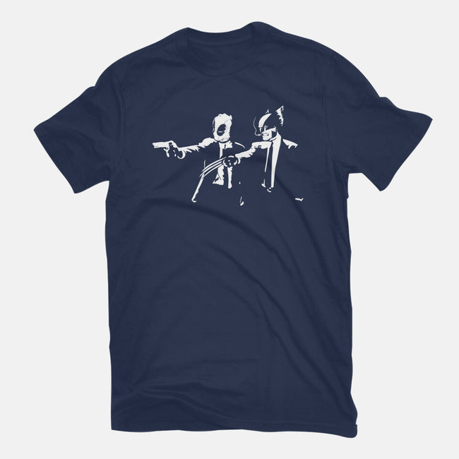 Fight Fiction-Womens-Fitted-Tee-turborat14