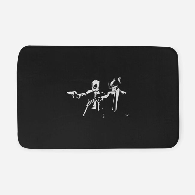 Fight Fiction-None-Memory Foam-Bath Mat-turborat14