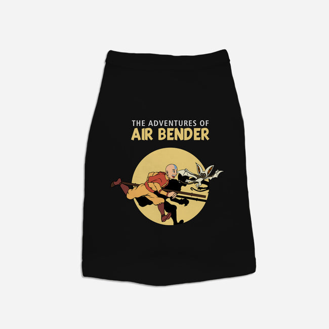 The Adventures Of Air Bender-Dog-Basic-Pet Tank-joerawks