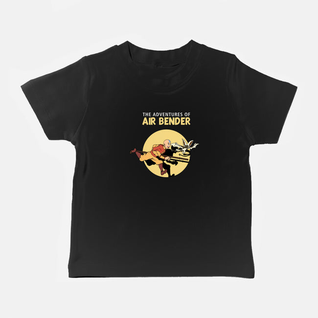 The Adventures Of Air Bender-Baby-Basic-Tee-joerawks