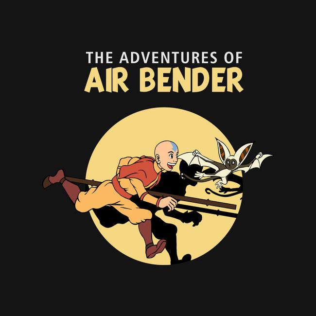 The Adventures Of Air Bender-Womens-Off Shoulder-Tee-joerawks