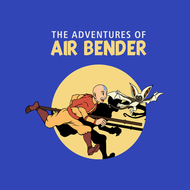 The Adventures Of Air Bender-Womens-V-Neck-Tee-joerawks