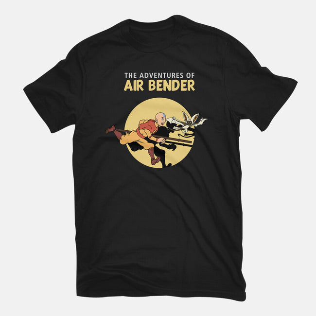 The Adventures Of Air Bender-Youth-Basic-Tee-joerawks