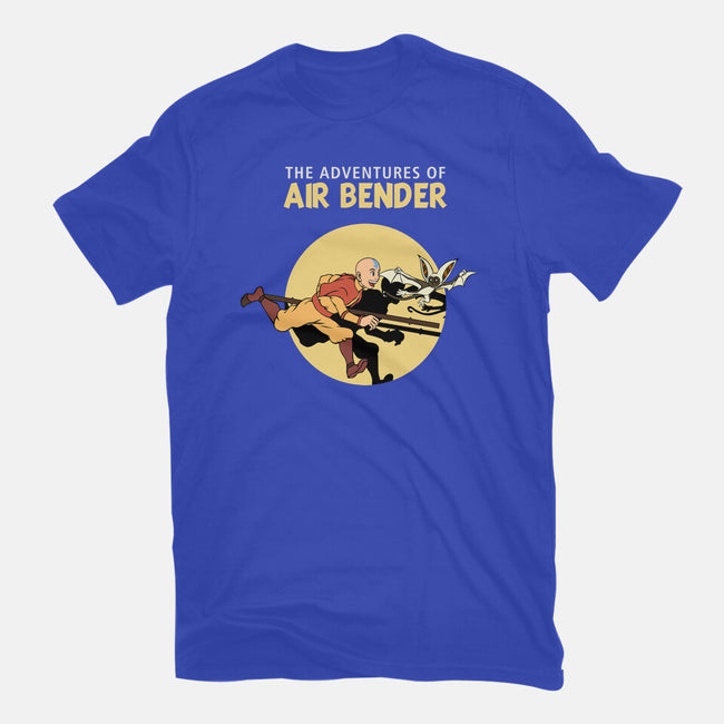 The Adventures Of Air Bender-Unisex-Basic-Tee-joerawks