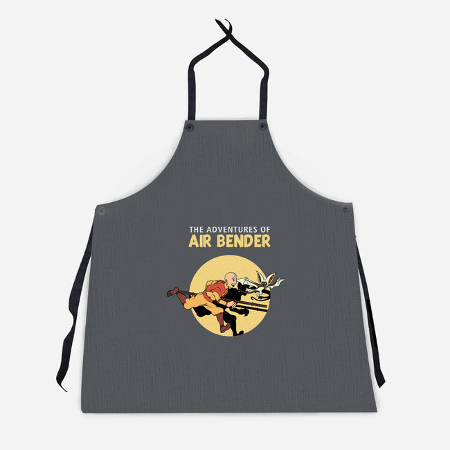 The Adventures Of Air Bender-Unisex-Kitchen-Apron-joerawks