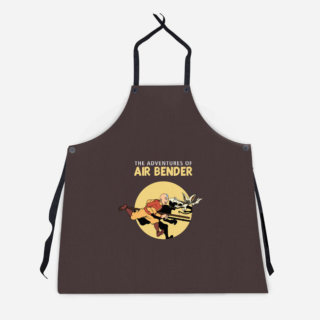 The Adventures Of Air Bender-Unisex-Kitchen-Apron-joerawks