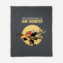 The Adventures Of Air Bender-None-Fleece-Blanket-joerawks