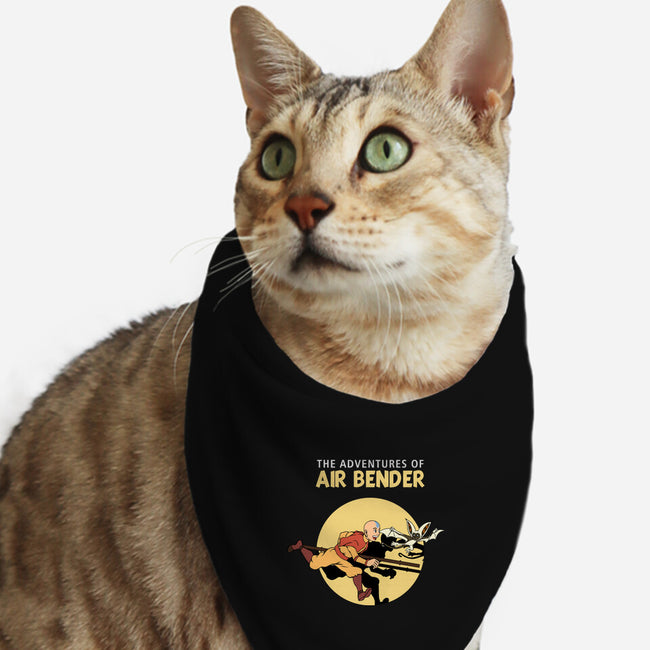 The Adventures Of Air Bender-Cat-Bandana-Pet Collar-joerawks