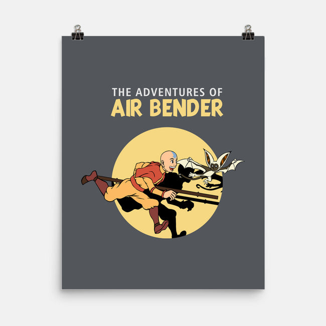 The Adventures Of Air Bender-None-Matte-Poster-joerawks