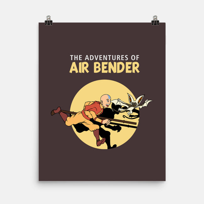 The Adventures Of Air Bender-None-Matte-Poster-joerawks