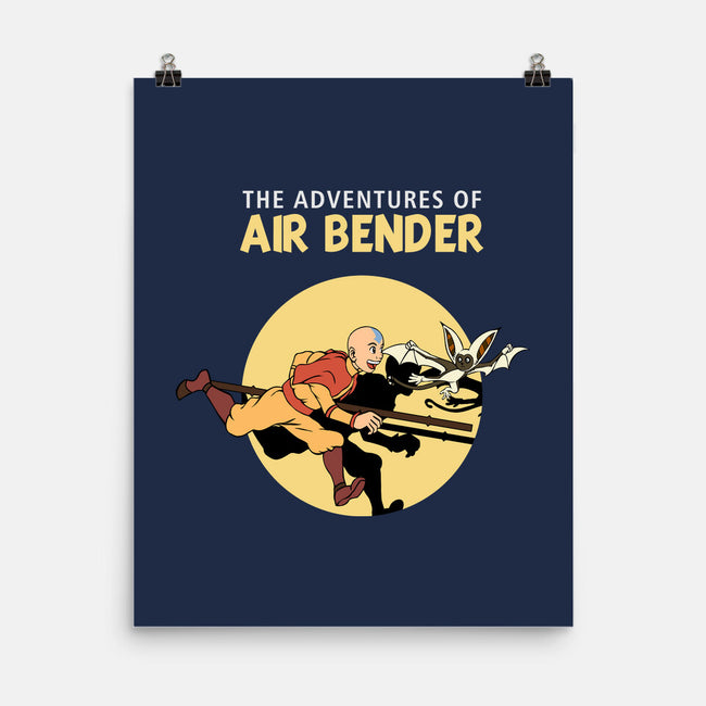 The Adventures Of Air Bender-None-Matte-Poster-joerawks