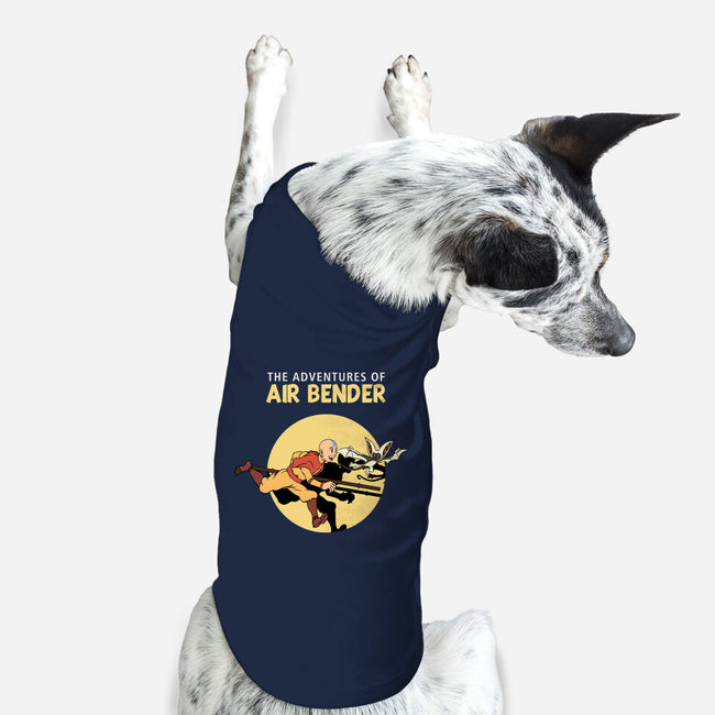 The Adventures Of Air Bender-Dog-Basic-Pet Tank-joerawks