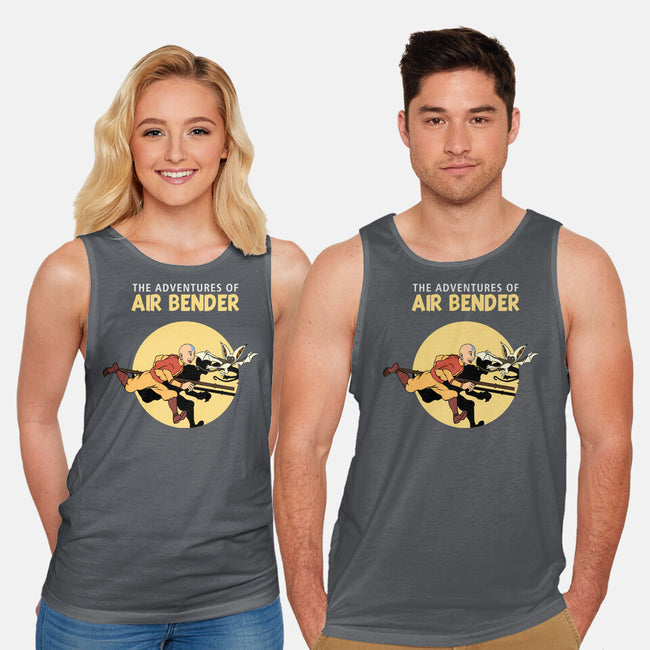 The Adventures Of Air Bender-Unisex-Basic-Tank-joerawks