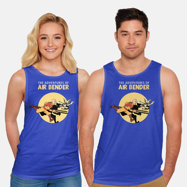 The Adventures Of Air Bender-Unisex-Basic-Tank-joerawks