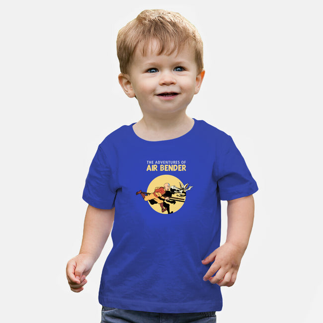 The Adventures Of Air Bender-Baby-Basic-Tee-joerawks