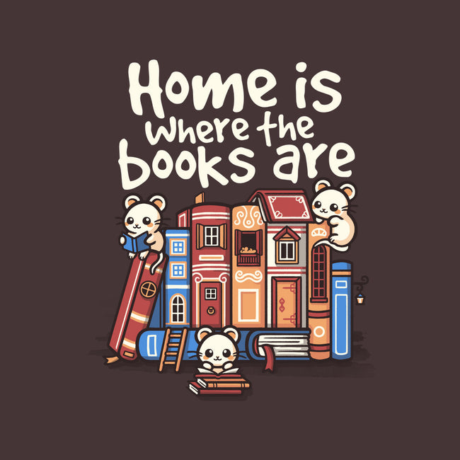 Home Is Where The Books Are-None-Indoor-Rug-NemiMakeit