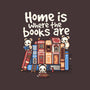 Home Is Where The Books Are-None-Removable Cover-Throw Pillow-NemiMakeit