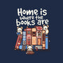 Home Is Where The Books Are-Mens-Long Sleeved-Tee-NemiMakeit