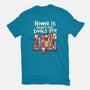 Home Is Where The Books Are-Mens-Premium-Tee-NemiMakeit