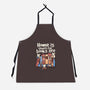 Home Is Where The Books Are-Unisex-Kitchen-Apron-NemiMakeit