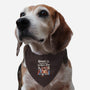 Home Is Where The Books Are-Dog-Adjustable-Pet Collar-NemiMakeit