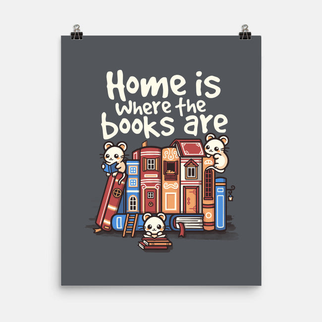 Home Is Where The Books Are-None-Matte-Poster-NemiMakeit