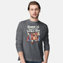 Home Is Where The Books Are-Mens-Long Sleeved-Tee-NemiMakeit