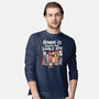 Home Is Where The Books Are-Mens-Long Sleeved-Tee-NemiMakeit