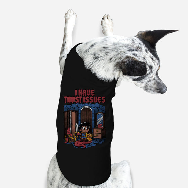 RPG Trust Issues-Dog-Basic-Pet Tank-Studio Mootant