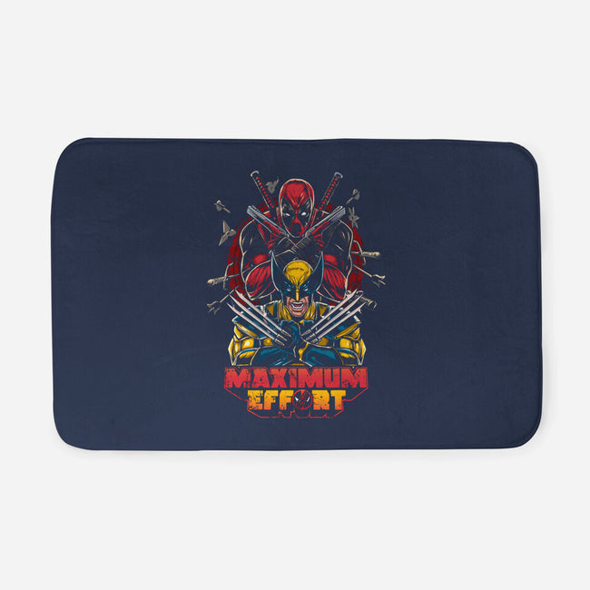 Maximum Effort Friends-None-Memory Foam-Bath Mat-Knegosfield