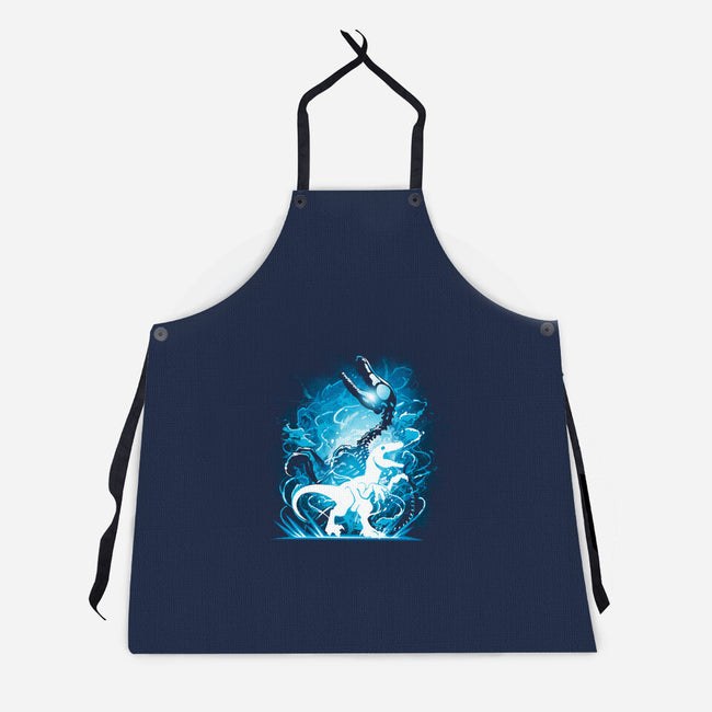 Raptor Fossil-Unisex-Kitchen-Apron-Vallina84