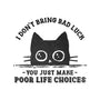 Poor Life Choices-Womens-Off Shoulder-Tee-kg07