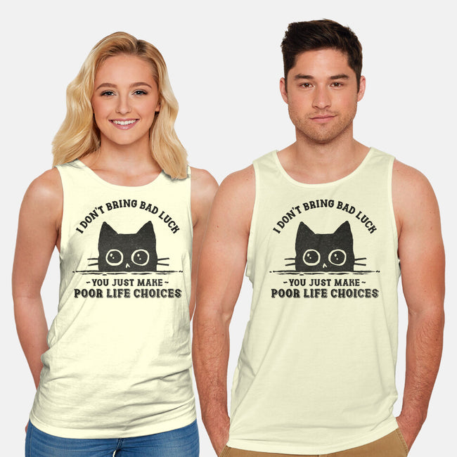 Poor Life Choices-Unisex-Basic-Tank-kg07