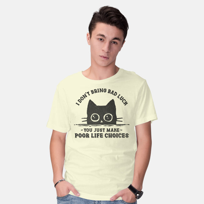 Poor Life Choices-Mens-Basic-Tee-kg07