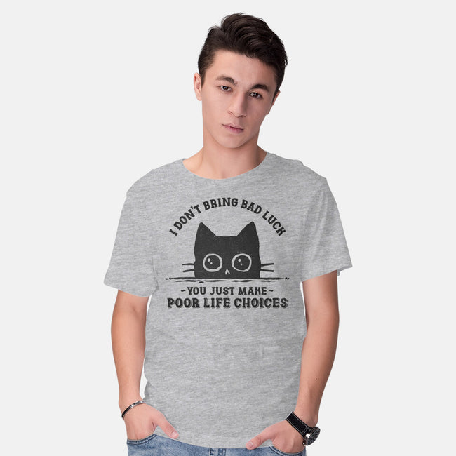 Poor Life Choices-Mens-Basic-Tee-kg07