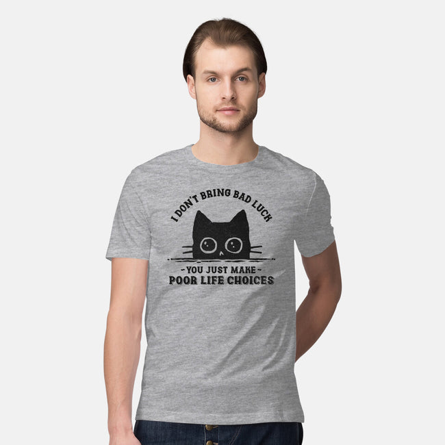 Poor Life Choices-Mens-Premium-Tee-kg07