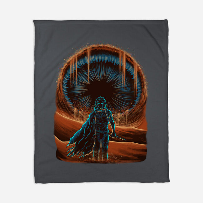 Welcome To Arrakis-None-Fleece-Blanket-rmatix