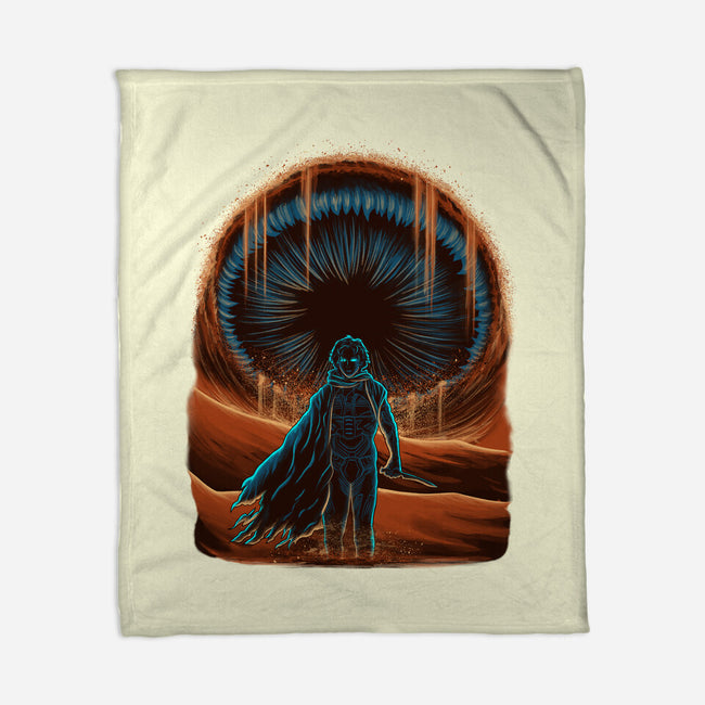 Welcome To Arrakis-None-Fleece-Blanket-rmatix