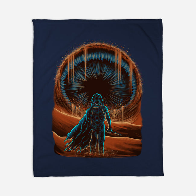 Welcome To Arrakis-None-Fleece-Blanket-rmatix