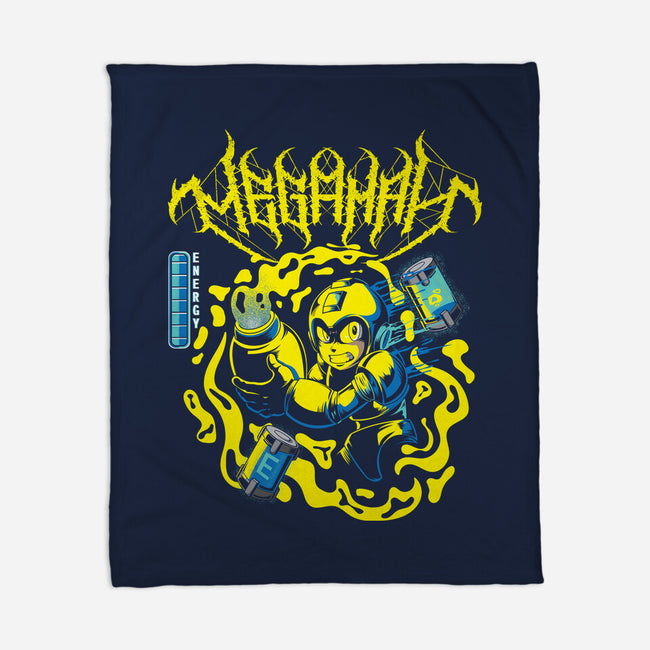 Megaman Energy-None-Fleece-Blanket-Kladenko