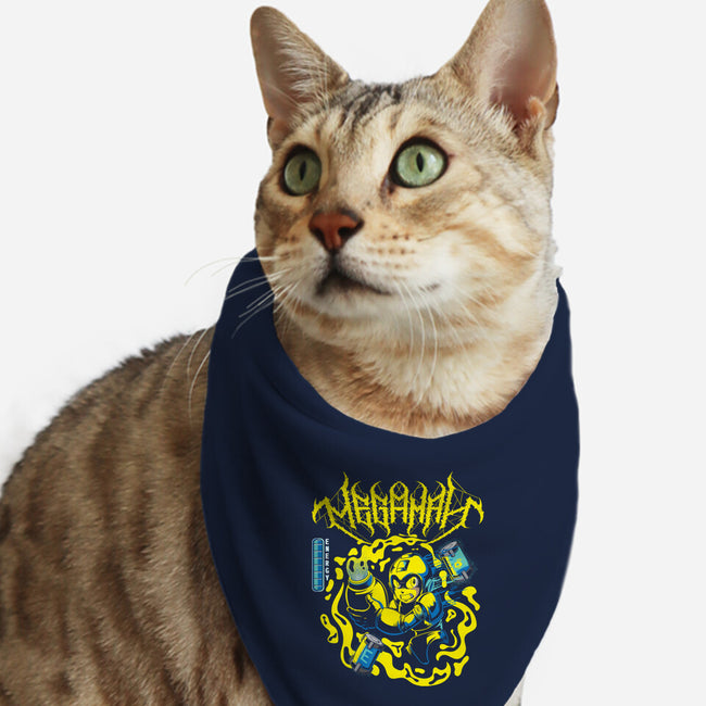 Megaman Energy-Cat-Bandana-Pet Collar-Kladenko